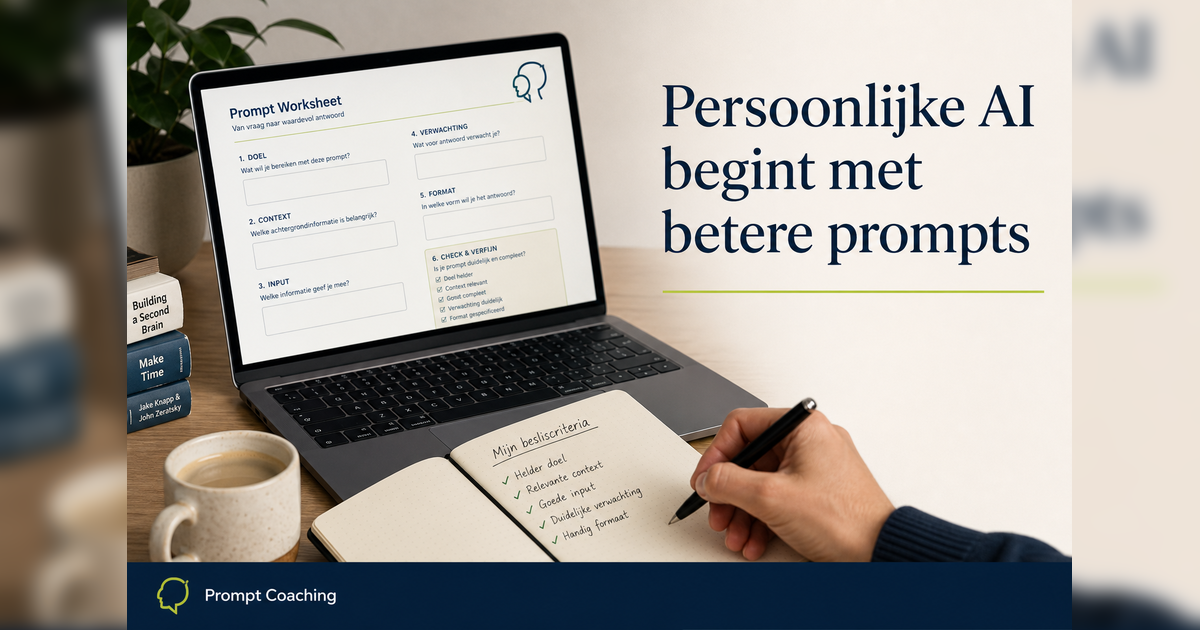 Persoonlijke AI begint met betere prompts